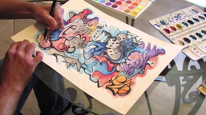 How to Make an Absrtact Painting: Art by Jason Towne