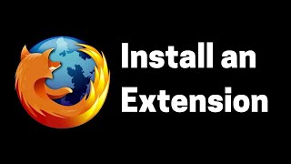 how to install extensions on firefox