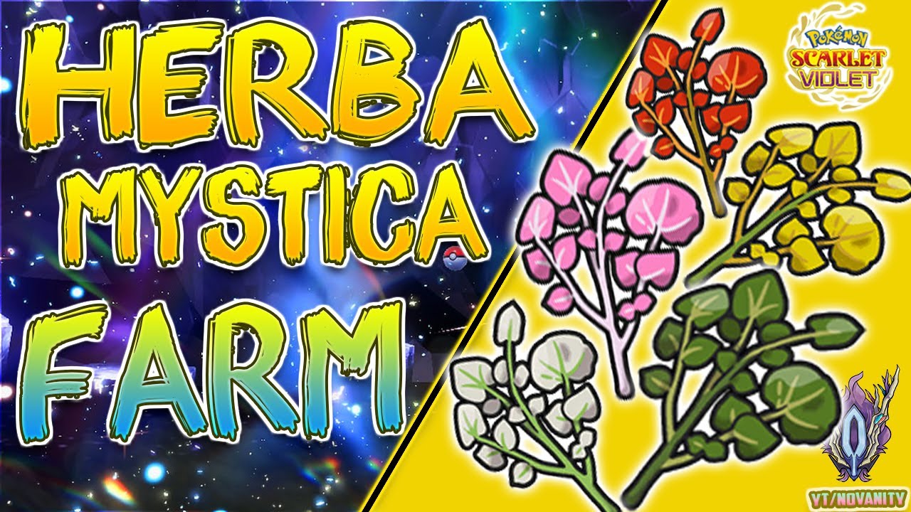 🔴 LIVE SALTY HERBA MYSTICA FARM RAID "PKMN SCARLET & VIOLET"
