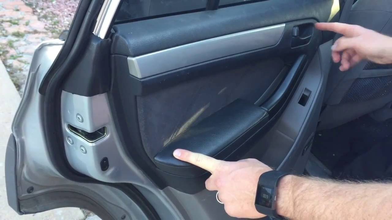 Remove Rear Door Panel Toyota 4runner 2003 2009 Youtube