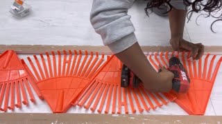 NEW DOLLAR TREE Transformation with Rakes That Is UNBELIEVABLE! DIY DOLLAR TREE DIY