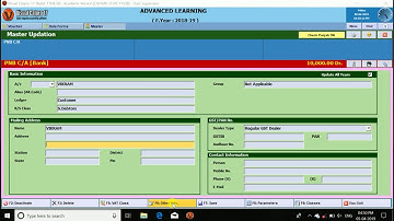 Visual catpro Bank enteries tutorial