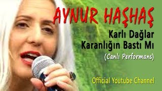 Aynur Haşhaş - Karlı Dağlar Karanlığın Bastı Mı (Canlı Performans) Resimi