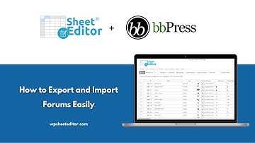 bbPress – How to Export and Import Forums Easily