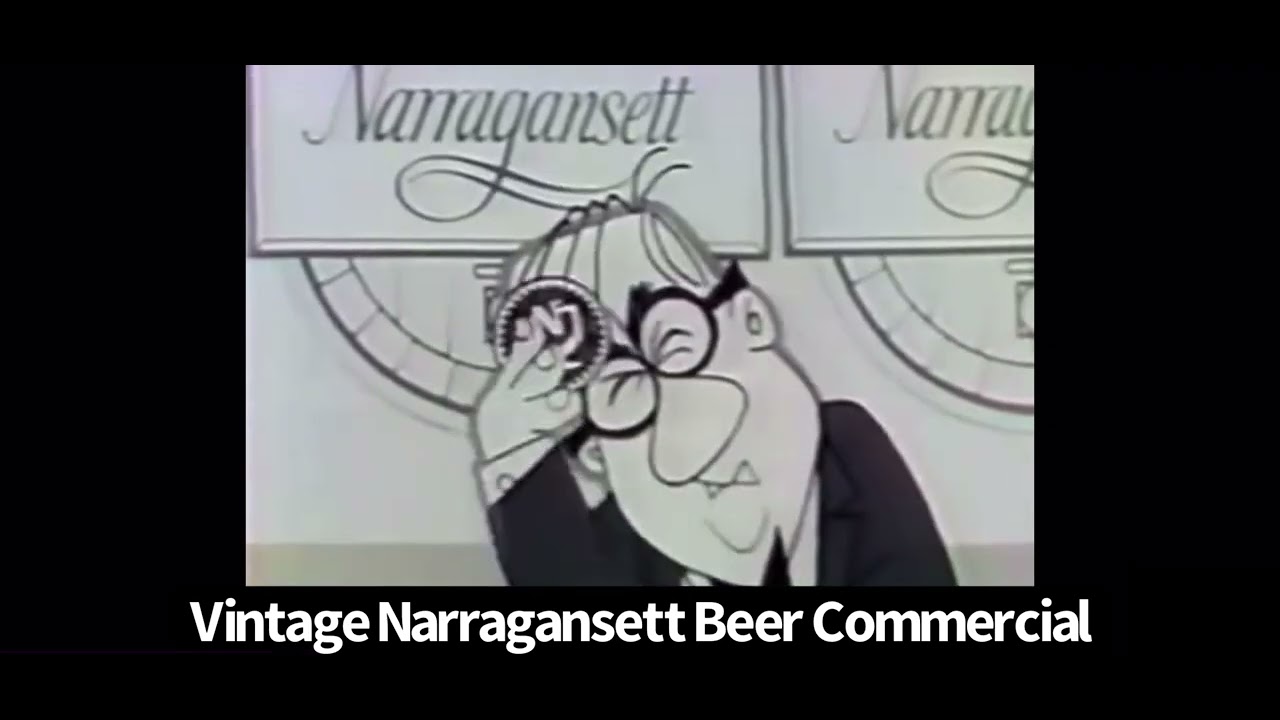 Vintage Narragansett Beer Commercial YouTube