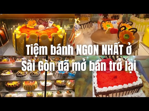 bánh kem ngon rẻ ở tphcm New Tiệm bánh NGON NHẤT ở Sài Gòn đã mở bán trở lại - Ngày 5.10