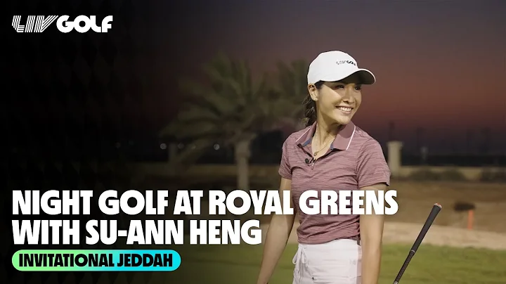 Su-Ann Plays Night Golf at Royal Greens | Invitati...