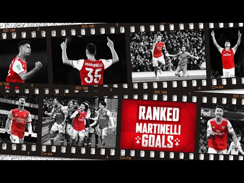 RANKED | Gabriel Martinelli picks his Top 10 Goals for Arsenal