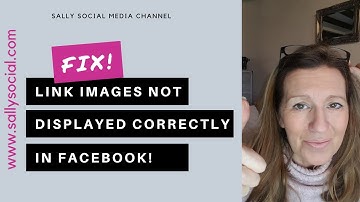 FIX - Website Image & Description not displaying correctly in Facebook (Facebook Debugger Tool)