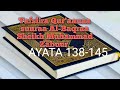 Tafsiira Qur Aanaa Suuraa Al Baqraa Ayata 138 145 Afaan Oromoo