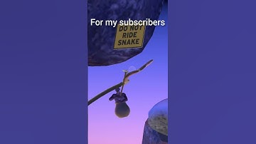 getting over it ride snake #youtube #shorts