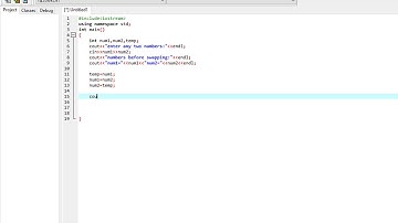 How to Swap Two numbers in Dev C++ | C++ | Tutorials