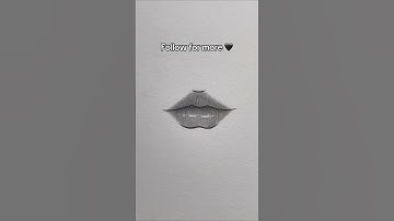 Easy way to draw Lips ✨ #drawing #art #howtodraw #drawingtutorial #arttutorial #shortvideo #shorts