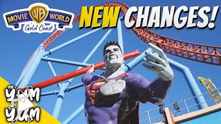 Cool NEW Changes at Warner Bros. Movie World! - Theme Park Update