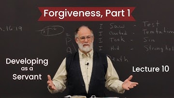 Forgiveness, Part 1 - Frank Reed Lecture 10