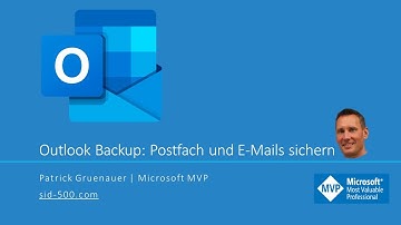 Outlook Backup: Postfach und E-Mails sichern