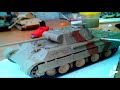 Покраска кистью Pz kpfw  V Panther Ausf D