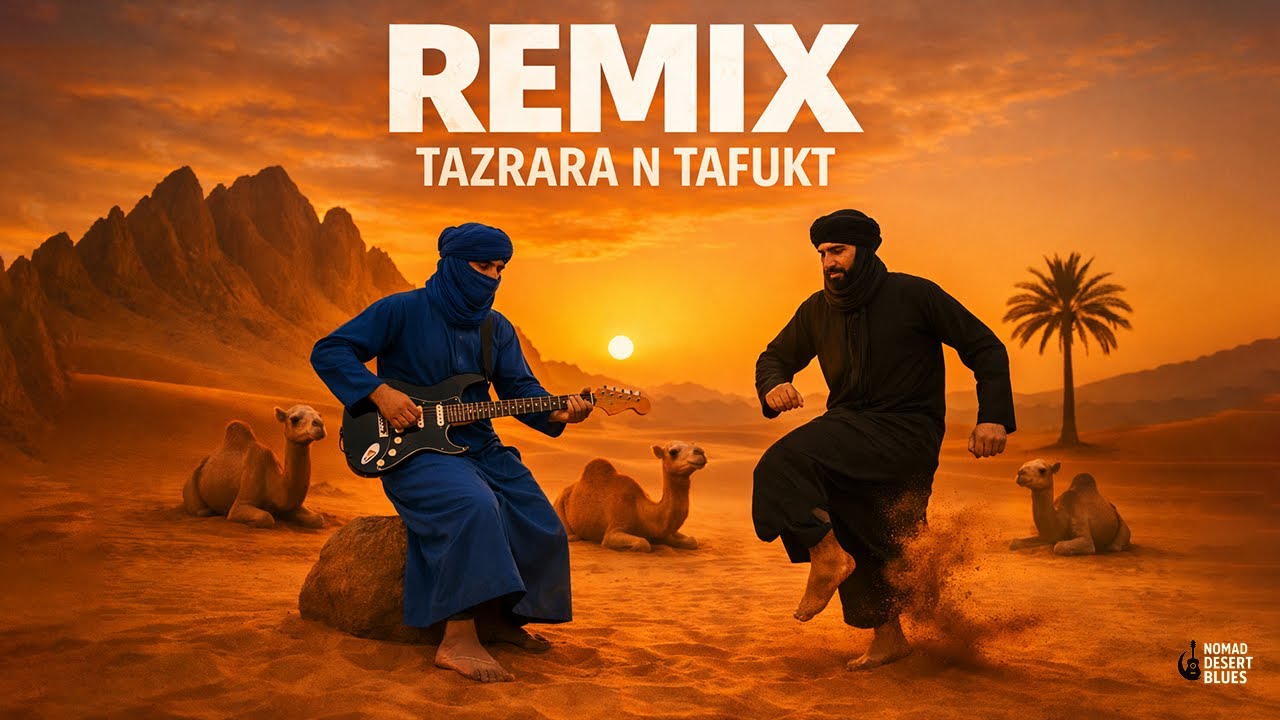 Desert Blues – Tazrara N Tafukt (Remix) | Tuareg Guitar • Sahara Soul & Tishoumaren Vibes