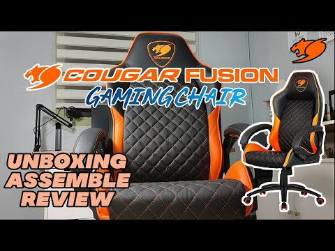 Gaming Chair Cougar Armor Black - Unboxing, Assembly and Review 