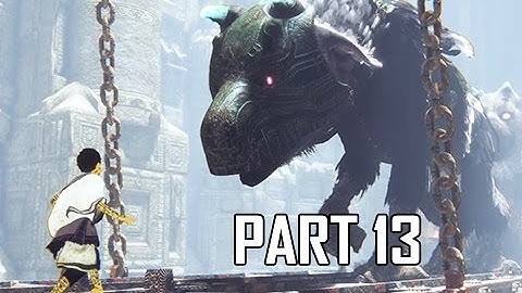 The Last Guardian Walkthrough Part 13 - Fight (PS4 Pro Let