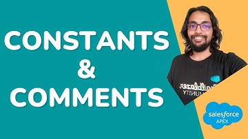 Constants and Comments - Apex Programming Level 2 ⭐⭐