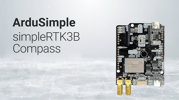 Tripleband GNSS RTK simpleRTK3B Compass with Unicore UM982, Galileo HAS support from ArduSimple
