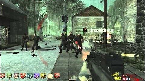Call of Duty  World at War "Zombie Library" (Custom Zombies) part2