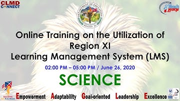 LMS TRAINING - SCIENCE