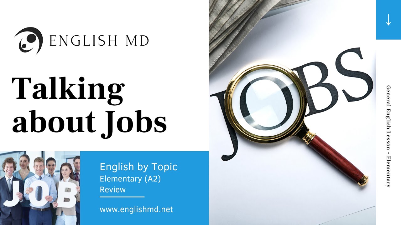 Talking about Jobs | Describing Jobs | Elementary English for ESL Teens & Adults (A2)
