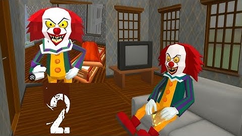 Clown Neighbor escape 3D (level 2)