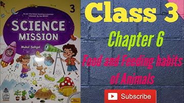 Food and Feeding habits of Animals | Chapter 6 | Class 3 | New Milestone Social Studies