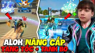 Supi Test Alok Nâng Cấp Hồi 20 Máu 1 Giây Và Combo Kỹ Năng Tăng Full Tốc Độ Chạy Siêu Nhanh