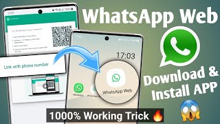 How to download whatsapp web app | whatsapp web app download kaise kare 1000% working trick screenshot 3