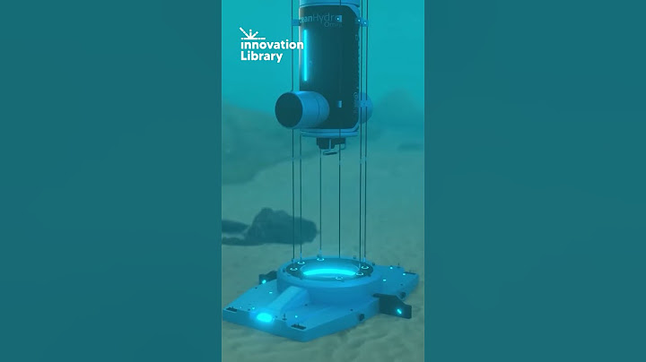 Can the Ocean Store Our Wind Power?