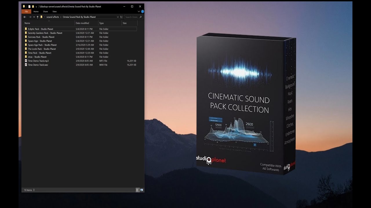 Studio Planet – Cinematic Sound Pack Collection
