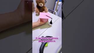How to make a graduation cap #graduationcap #graduation