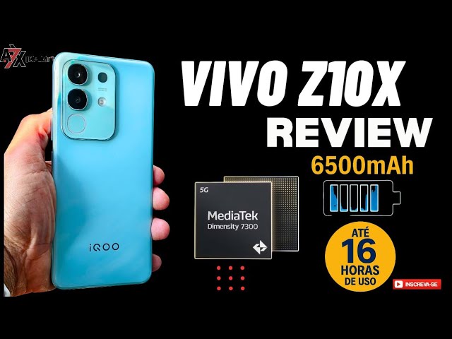 VIVO iQOO Z10X : Dimensity 7300/120HZ/ 6500mAh Review completo