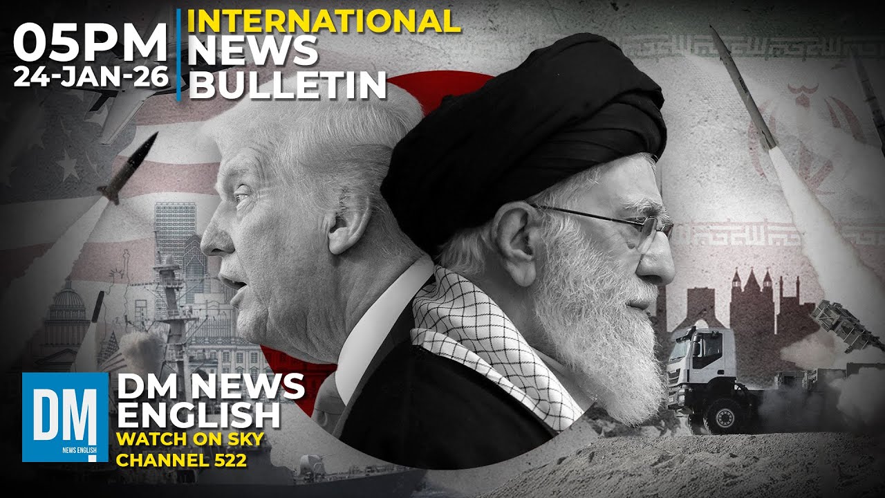 5pm News Bulletin | 24 Jan 2026 | Sky 522 | DM News English