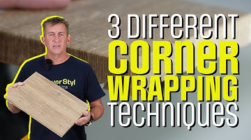 HOW TO WRAP A KITCHEN CUPBOARD DOOR // PLUS 3 DIFFERENT CORNER TECHNIQUES