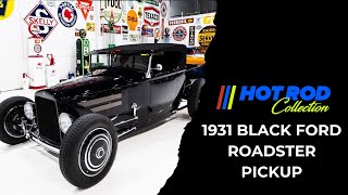 1931 Black Ford Roadster Pickup - HotRod Collection