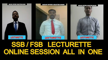 Lecturette  SSB/FSB/AFSB #defence #ssb #psb #icg #afcat #ssbinterview #gto #cds #assistantcommandant