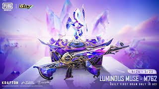 BGMI Luminous Muse M762 Crate opening  RP giveaway