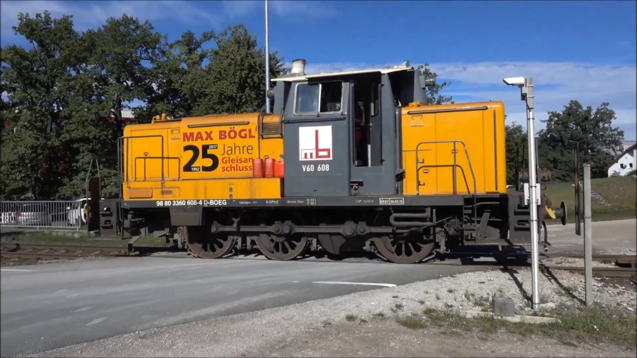 Rangierbetrieb am Tor3 PA Max Bögl