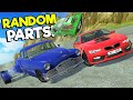 Racing Randomly Generated Cars Gets VERY WEIRD in BeamNG Drive Mods!