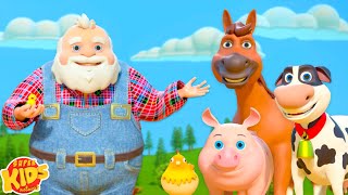 Animal Farm Song: Old MacDonald Had a Farm Nursery Rhyme for Babies