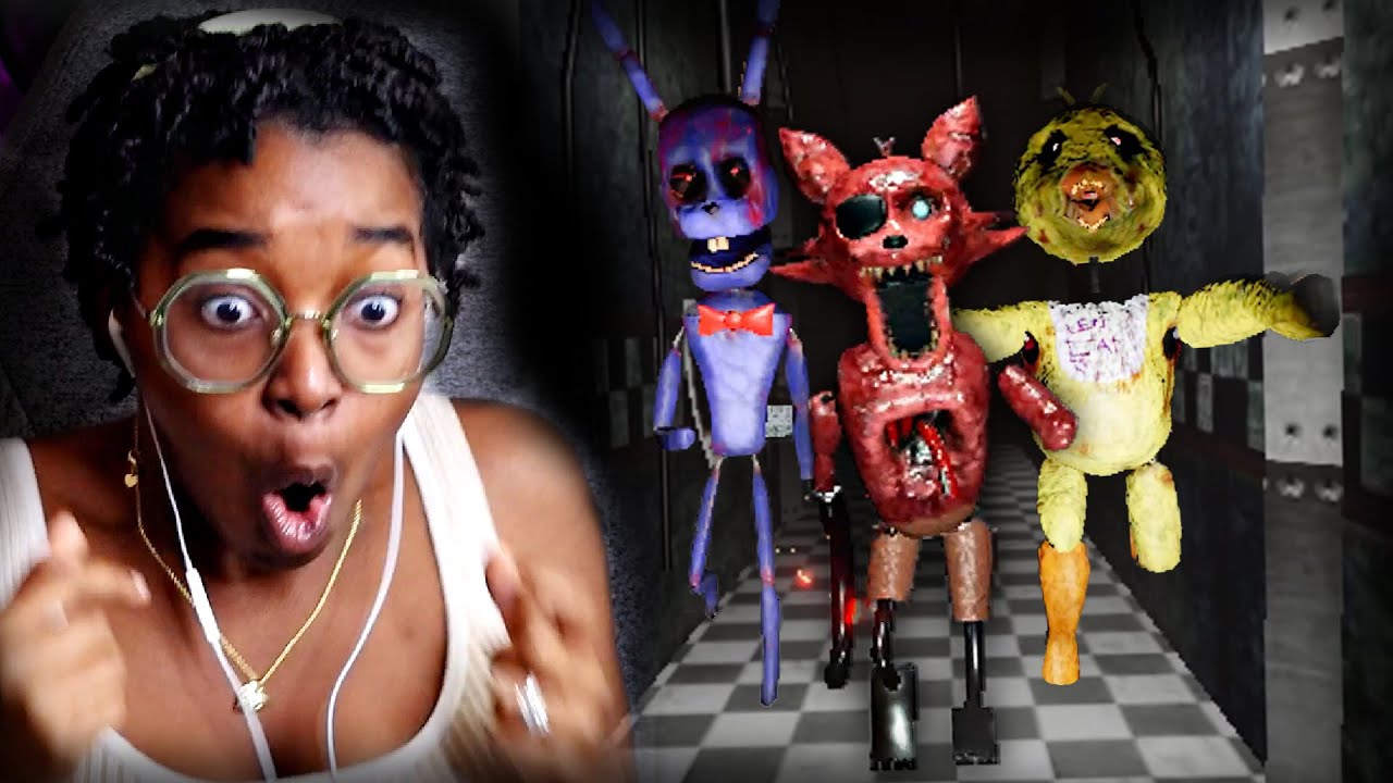 WE GOT FNAF AT HOME AHH GAME