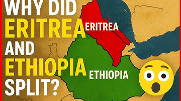 “Why Did Eritrea and Ethiopia Split? 🌍 The Untold Map Story”