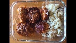 Curry Chicken Meatballs