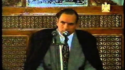 القارئ الطبيب احمد نعينع  في التسعينات - من سورة التوبة.