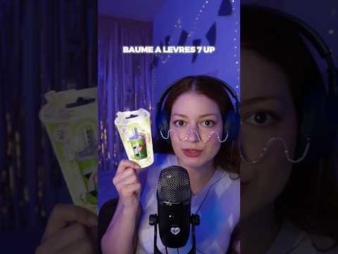 BAUME À LÈVRES avec le goût du 7Up ? 🤫 #asmr